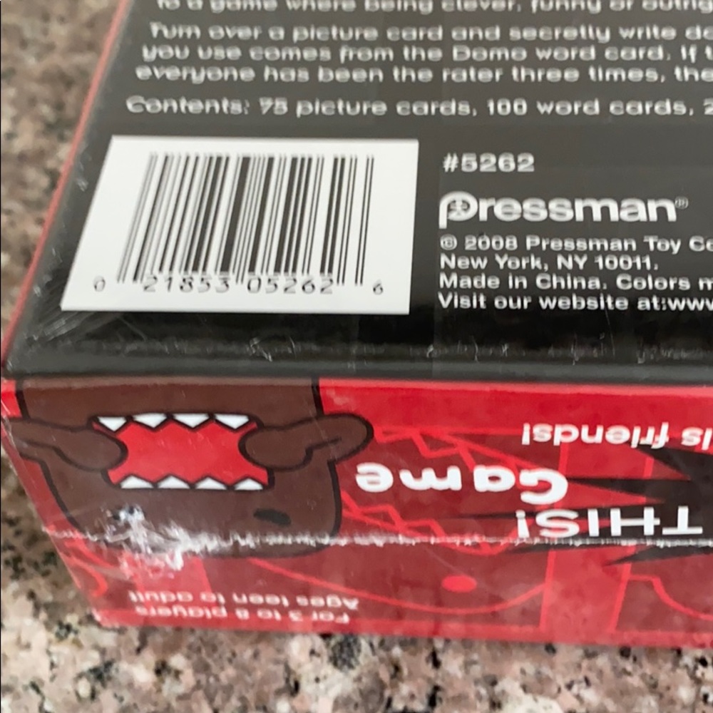 Domo caption this game teen and up new sealed - Picture 3 of 8